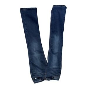 Black Daisy Straight Leg Jeans Womens 9/29 Dark Wash Indigo Denim Pants